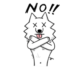 Yaoi Manga Fan Wolf sticker #12784373