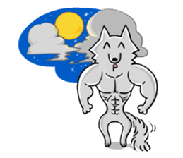 Yaoi Manga Fan Wolf sticker #12784401