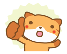 cat fukusaburo02 moving sticker #12784673