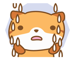 cat fukusaburo02 moving sticker #12784684