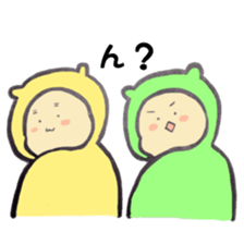 kikoro&midorikoro sticker #12784750