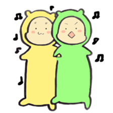 kikoro&midorikoro sticker #12784752