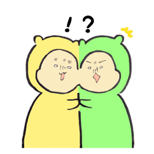 kikoro&midorikoro sticker #12784755