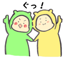 kikoro&midorikoro sticker #12784759