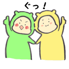 kikoro&midorikoro sticker #12784759