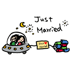 Let's celebrate UFO's wedding~