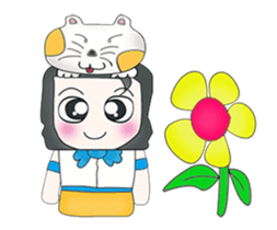 Hello! My name is Kohaku.I love dog.^^ sticker #12785874