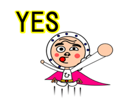 Move Droll fellow mask sticker #12785962