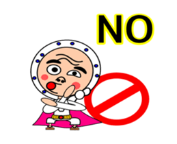 Move Droll fellow mask sticker #12785963