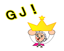 Move Droll fellow mask sticker #12785974