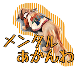 Dachshund real sticker sticker #12786067