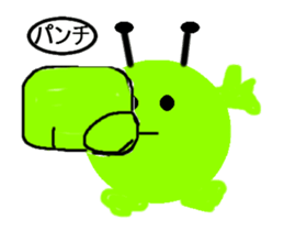 player green circle sticker #12786199