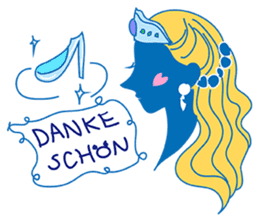 Fairy tales in German sticker #12786493