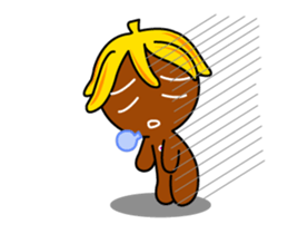 Banana Ginger Bread Man sticker #12787131
