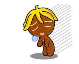 Banana Ginger Bread Man sticker #12787131