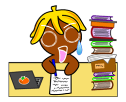 Banana Ginger Bread Man sticker #12787133