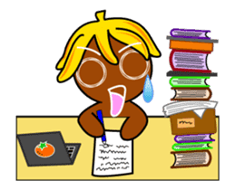 Banana Ginger Bread Man sticker #12787133