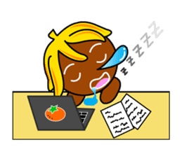 Banana Ginger Bread Man sticker #12787135