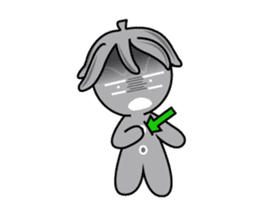 Banana Ginger Bread Man sticker #12787140