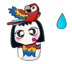 Hello! My name is Misaka.^__^ sticker #12787569