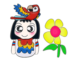 Hello! My name is Misaka.^__^ sticker #12787570