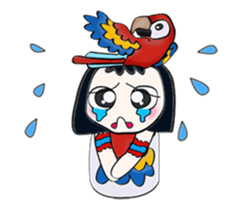 Hello! My name is Misaka.^__^ sticker #12787571