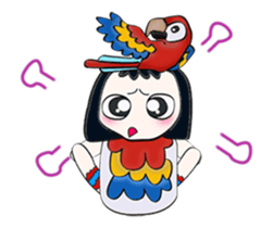 Hello! My name is Misaka.^__^ sticker #12787572