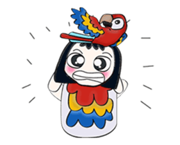 Hello! My name is Misaka.^__^ sticker #12787575