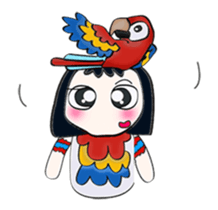 Hello! My name is Misaka.^__^ sticker #12787578