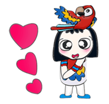 Hello! My name is Misaka.^__^ sticker #12787580