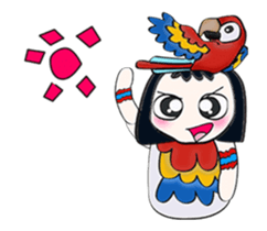 Hello! My name is Misaka.^__^ sticker #12787582