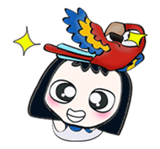 Hello! My name is Misaka.^__^ sticker #12787584