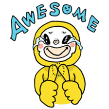 Mianmo Man Says sticker #12787909