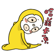 Mianmo Man Says sticker #12787925