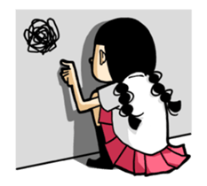 what a girl want ! sticker #12787959