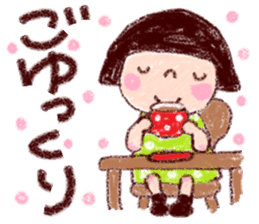 Japanese girl coto-chan vo.20 sticker #12788717