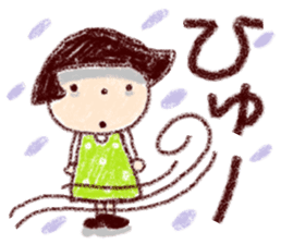 Japanese girl coto-chan vo.20 sticker #12788722