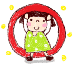 Japanese girl coto-chan vo.20 sticker #12788744