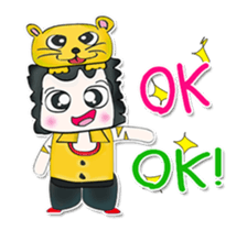 My name is Masao. I love cat.^^ sticker #12788854