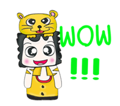 My name is Masao. I love cat.^^ sticker #12788855