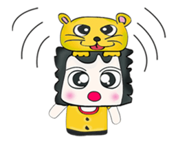 My name is Masao. I love cat.^^ sticker #12788874