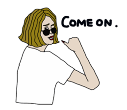 Lady & Gentleman . sticker #12788923