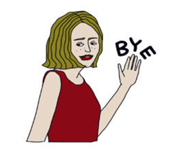 Lady & Gentleman . sticker #12788925