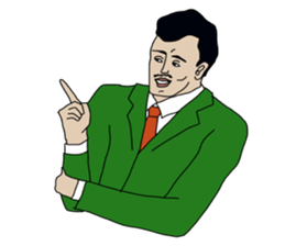 Lady & Gentleman . sticker #12788936