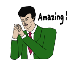 Lady & Gentleman . sticker #12788943