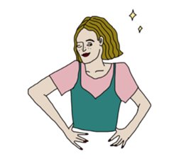 Lady & Gentleman . sticker #12788951