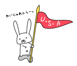 Sticker of Cute USA sticker #12789593