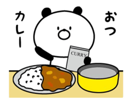 It moves! Mr. dull joke panda sticker #12789771