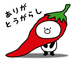 It moves! Mr. dull joke panda sticker #12789776