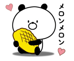 It moves! Mr. dull joke panda sticker #12789789